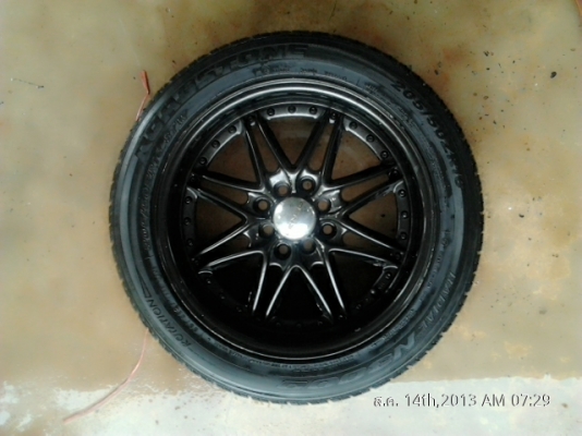 ขายล้อแม็กLensoขอบ16"พร้อมยางครบ4 ล้อ