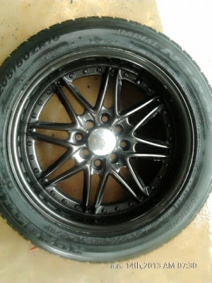 ขายล้อแม็กLensoขอบ16"พร้อมยางครบ4 ล้อ ขายล้อแม็กLensoขอบ16"พร้อมยางครบ4 ล้อ