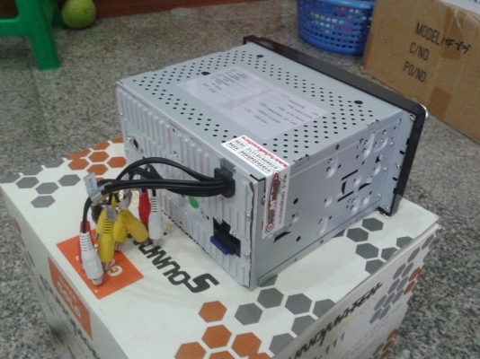 ขายวิทยุ2DIN 7นิ้วจอสัมผัสเล่นDVD CD VCD USB SDการ์ด บลูทูธ