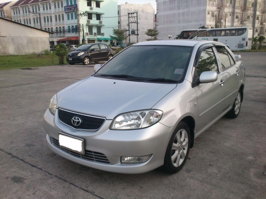 ขาย Toyota Vios 1.5 S ตัวท็อป สีเบจ เบาะหนัง ไมล์ดิจิตอล ตรวจเช็คศูนย์โตโยต้าตลอด