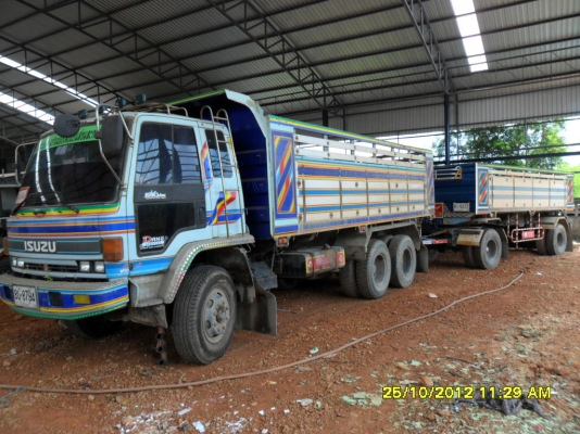 Isuzu Rocky 195 วางเครื่อง 220 แรง เกียร์อีตั้นมีสโลกลาง แม่ลูก กระบะเนียม