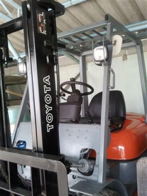 ขายรถโฟล์คลิฟท์ โตโยต้า 6FD25 ขนาด 2.5 ตัน เสามาตราฐาน 3 เมตร เครื่องดีเซล เกียร์ธรรมดา สภาพใหม่มาก ขายรถโฟล์คลิฟท์ โตโยต้า 6FD25 ขนาด 2.5 ตัน เสามาตราฐาน 3 เมตร เครื่องดีเซล เกียร์ธรรมดา สภาพใหม่มาก