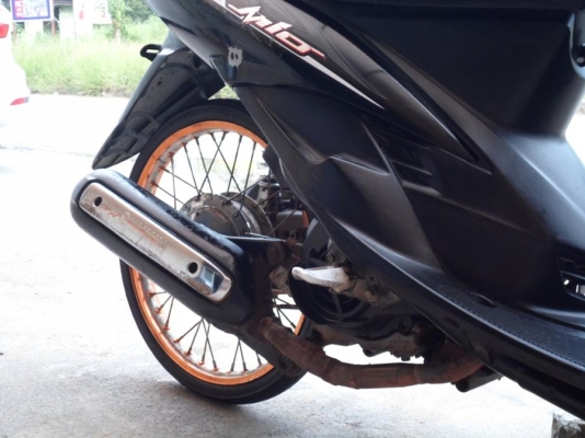 ขาย MIo ตาโต เครื่องเดิม ๆ ทะเบียนพร้อมโอน ราคา 13,900 ชุดสีตามสภาพ