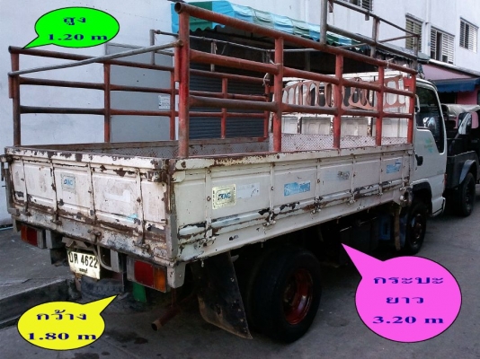 @@__หกล้อไม่ติดเวลา ISUZU NKR69E เพลาลอย ปี 2003__@@