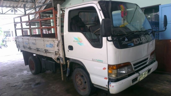 @@__หกล้อไม่ติดเวลา ISUZU NKR69E เพลาลอย ปี 2003__@@