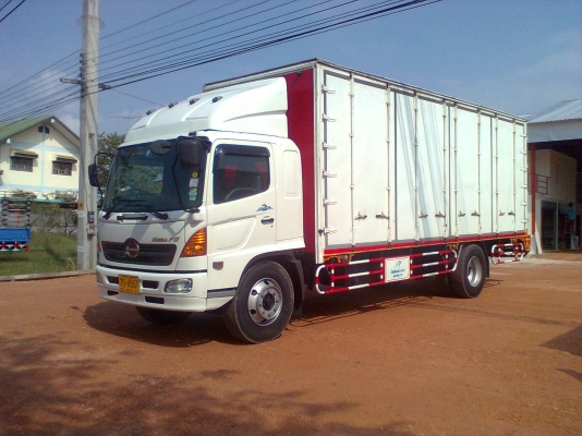 ขาย6 ล้อ hino เม็กก้า 212แรง ตู้10 บาน ยาว 7.30 เมตร ขาย6 ล้อ hino เม็กก้า 212แรง ตู้10 บาน ยาว 7.30 เมตร