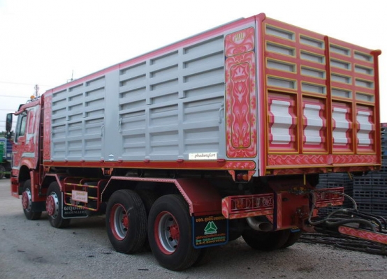 มาใหม่สุดคุ้ม Sino Truk CNG กะบะดั๊ม 12 ล้อ 345 แรง