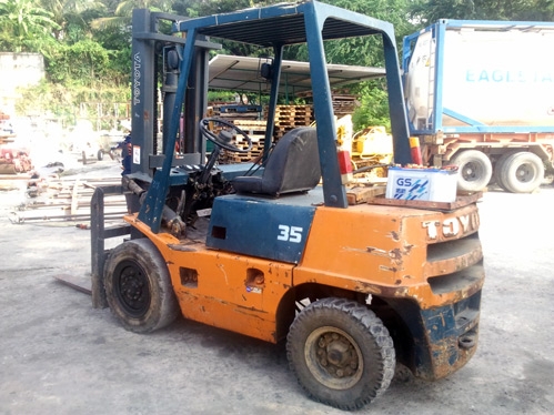 ขายรถโฟล์คลิฟท์ โตโยต้า 3.5 ตัน