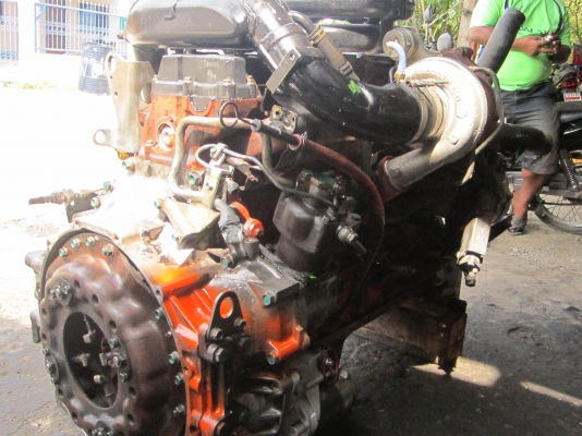 ขายเครื่อง 6HE เทอโบว์ 260 คลัช 15" ข้อ STD ปั๊มใหญ่ ปั๊มลมคนละฝั่งกับปั๊มโซล่า