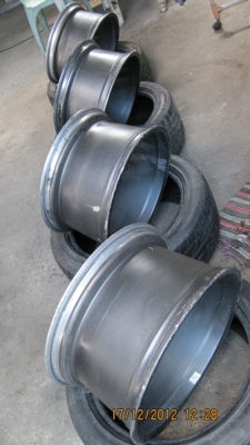 ขายแม็ก17 ADVAN RS 6รู 4วง พร้อมยาง