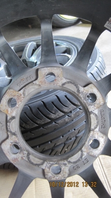 ขายแม็ก17 ADVAN RS 6รู 4วง พร้อมยาง