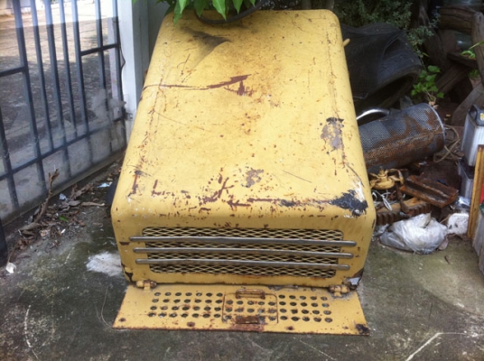 ขายด่วนฝาครอบเครื่องรถบดล้อยาง7ล้อWATANABE WP15WE