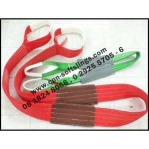 สลิงผ้าใบ สลิงยกของ สลิงอ่อน สลิงแบน สลิงกลม สายรัดรถ สายพานยกของ