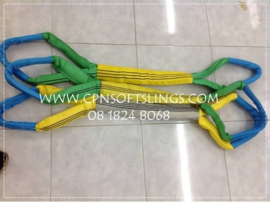 สลิงผ้าใบ สลิงยกของ สลิงอ่อน สลิงแบน สลิงกลม สายรัดรถ สายพานยกของ