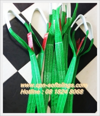 สลิงผ้าใบ สลิงยกของ สลิงอ่อน สลิงแบน สลิงกลม สายรัดรถ สายพานยกของ