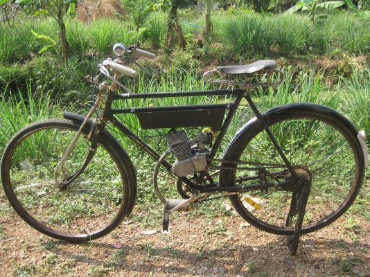 ขาย จักรยานโบราณติดเครื่อง 90CC 2 จังหวะ
