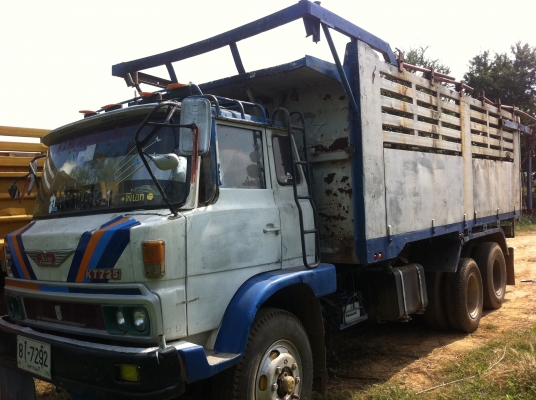 ขายรถบรรทุก 10 ล้อ (ดั้ม) 2 เพลา HINO KT725 เครื่อง EH700 (168 แรงม้า) เบรกทิฟฟี่ ทะเบียนเต็ม ราคาต่อรอง