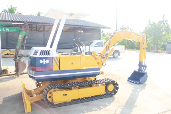 มือสองญี่ปุ่นนำเข้าเอง แบคโฮ KOMATSU-PC20-5 มือสองญี่ปุ่นแท้ สภาพดี ทำสีแล้ว รถพร้อมใช้ ราคาคุยกันได้ มีบริการขนส่ง มือสองญี่ปุ่นนำเข้าเอง แบคโฮ KOMATSU-PC20-5 มือสองญี่ปุ่นแท้ สภาพดี ทำสีแล้ว รถพร้อมใช้ ราคาคุยกันได้ มีบริการขนส่ง