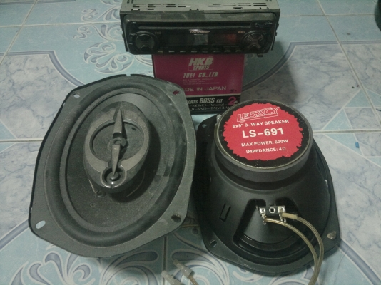 วิทยุCD.+ลำโพง6X9 2อย่าง 1000-