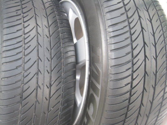 ขายล้อแม็กเดิม mitsubishi pajero 16"x7"  6/139  et38+ยางปี 10(081-3747940)