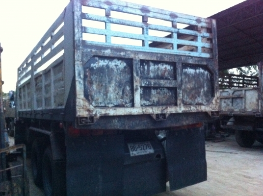 ขายรถบรรทุก 10 ล้อ ด้ม มิตซู FUSO 2 เพลา เครื่อง 6D15 สภาพพร้อมใช้ รถเช็คอย่างดี ทะเบียนพร้อมโอน ทำสีหัวใหม่