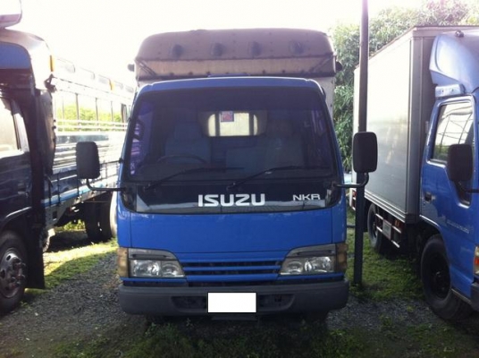 ขาย ISUZU NKR 4ล้อไม่ติดเวลา กระบะคาร์โก้มีหลังคา เครื่อง 100 แรงเทอร์โบ สภาพดี