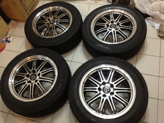 ขายแม็กซ์มือ2 ลาย W Work ขอบ15 5/100+ ยาง ราคา7,500 บาท