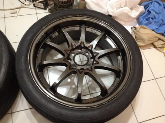 ขายแม็กซ์มือ2 ลายCE28 ขอบ17 4 รู100/114 + ยาง ราคา 9,900 บาท