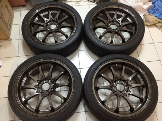 ขายแม็กซ์มือ2 ลายCE28 ขอบ17 4 รู100/114 + ยาง ราคา 9,900 บาท