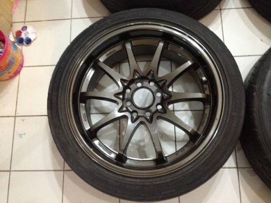 ขายแม็กซ์มือ2 ลายCE28 ขอบ17 4 รู100/114 + ยาง ราคา 9,900 บาท