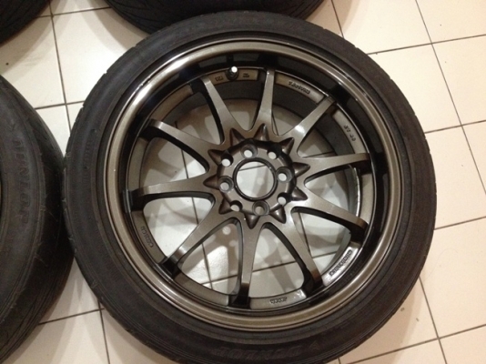 ขายแม็กซ์มือ2 ลายCE28 ขอบ17 4 รู100/114 + ยาง ราคา 9,900 บาท