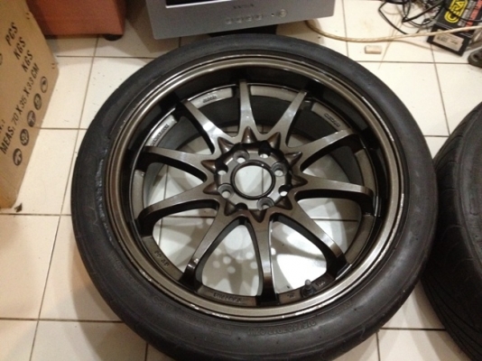 ขายแม็กซ์มือ2 ลายCE28 ขอบ17 4 รู100/114 + ยาง ราคา 9,900 บาท