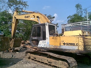 สุมิตโตโมS280LCบูมยาว18เมตรครบชุด(บูมนอก)พร้อมบูมสั้นครบชุด