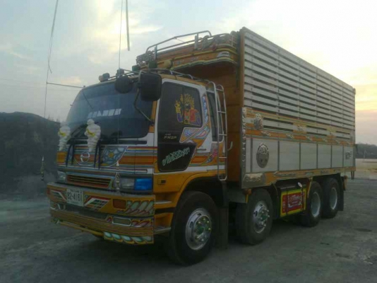 12ล้อดั้มHINO3Mปี38กระจกไฟฟ้าเครื่องเกียร์เดิมคานหน้าลงเล่มแล้ว