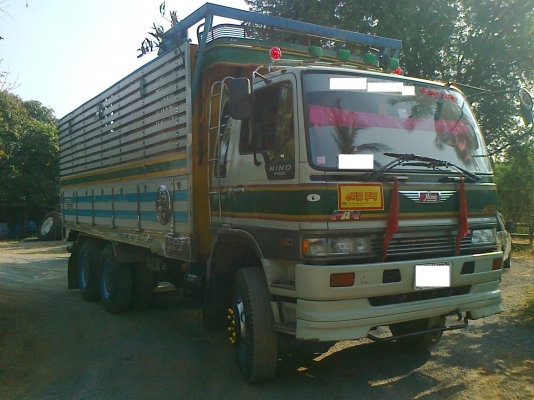 ขาย FM2K NLD 10 ล้อ 2 เพลา กระบะอลูมิเนียม มีระบบลากจูง