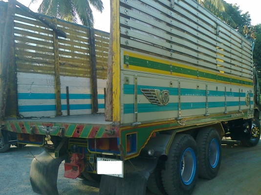 ขาย FM2K NLD 10 ล้อ 2 เพลา กระบะอลูมิเนียม มีระบบลากจูง