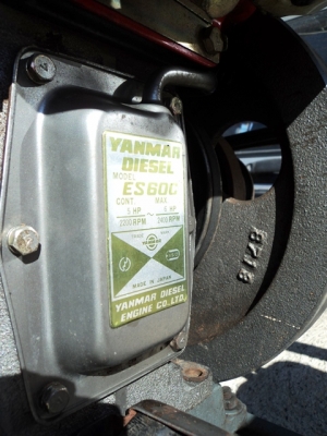 เครื่องปั่น 3 KW.ยี่ห้อ DENYO พร้อมเครื่องยนต์ดีเซลยันม่าติดตั้งบนฐานล้อ