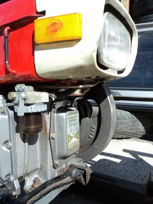 เครื่องปั่น 3 KW.ยี่ห้อ DENYO พร้อมเครื่องยนต์ดีเซลยันม่าติดตั้งบนฐานล้อ