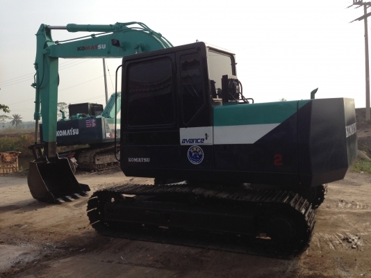 komatsu  pc 100 รุ่น 5 สภาพพร้อมใช้งาน  มีเเอร์พร้อม