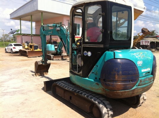 โปรโมชั่นราคาพิเศษ ขายรถแบคโฮ KOMATSU PC35R-8 สภาพสวยมาก นำเข้าจากญี่ปุ่น ติดต่อ 081-2990958