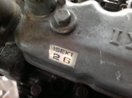 ขายเครื่อง 3 สูบเก่าญี่ปุ่นยี่ห้อ Iseki(E3AE1) ขนาด 26 แรงม้าสภาพสวย ขายเครื่อง 3 สูบเก่าญี่ปุ่นยี่ห้อ Iseki(E3AE1) ขนาด 26 แรงม้าสภาพสวย