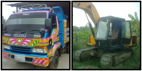 แพ็คคู่อีซูซุร๊อคกี้ 195 ดั้ม พร้อม แมคโคร