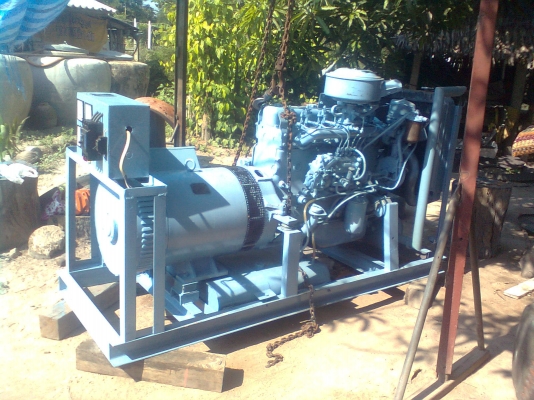 เครื่องปั่นไฟราคาถูกๆมาแล้วครับเครื่องพร้อมใช้งานเครื่องอิซูซุ 120 แรงได 43.75kvaบัสเลส