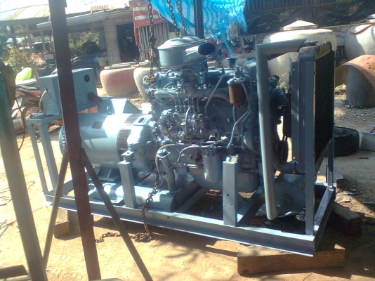 เครื่องปั่นไฟราคาถูกๆมาแล้วครับเครื่องพร้อมใช้งานเครื่องอิซูซุ 120 แรงได 43.75kvaบัสเลส