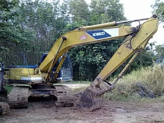ขาย แบ็คโฮ KOBELCO รุ่น MARK3 เครื่องดี ปั้มดี แอร์เย็น  โทร 081-9497804
