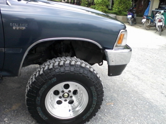 toyota mighty X ยกหนีน้ำ