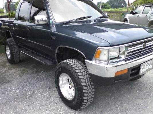 toyota mighty X ยกหนีน้ำ