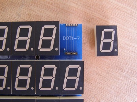 ขายแผงไฟ Segment หลอด LED