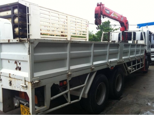 ISUZU DAGA 10 ล้อ 1 เพลา FVM 240 แรง EURO 3 ยาว7.80 ม