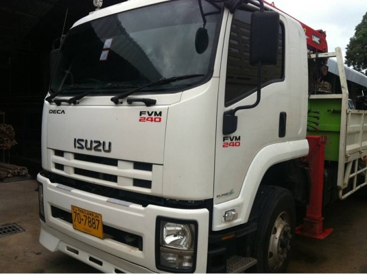 ISUZU DAGA 10 ล้อ 1 เพลา FVM 240 แรง EURO 3 ยาว7.80 ม